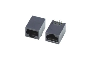 GLGNET 7498010210A 10 / 100 Base-T SMT RJ45 Female Connector SI-50199-F SI-80007-F RU1S041X LF 10/100 Base-T 8P8C PCB Modular