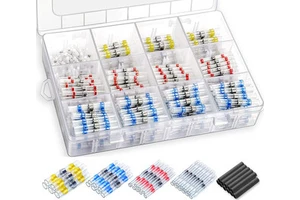 Waterproof Electrical Splice Terminals Supplier's Insulated Plastic Materials With Heat Shrink Connectors Solder Seal Butt Type