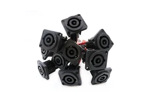 YZlink Factory Custom Chassis Plug Mount Connector Audio Speaker Connector Cable Wiring Harness
