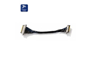 UL1354 Custom Micro Coaxial Cable 20P 0.4mm LVDS Transmission Cable Harness for Camera Monitor Control Cable Assembly