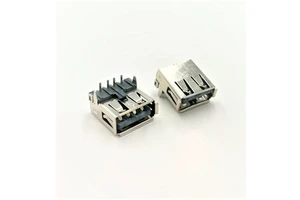 Stock USB Type Female 2.0 4-Position 90 Degree DIP Connectors for PCB Application RoHS Compliant Low MOQ LITE Brand Model