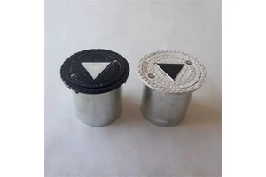 China ISO9001 Manufacturer Ductile Iron Monitor Well Manhole Cover With Skirt