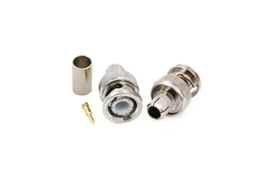 BNC RF Coaxial Connector BNC-J-5 Cable BNC/Q9 Male Connector for SYV50-5/5D-FB Wire
