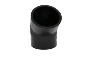 Professional Manufacture HDPE Butt Fusion Irrigation Pipe Fittings For Water Supply 90 Degree Elbow Fittings