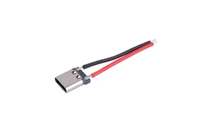 USB Type-C 2Pin Female Connector Add Welded Wire