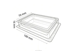 Custom OEM ODM Anti-Static ESD Blister Tray for Small Size PCB Board Sensor Module Connector Terminal Wire Parts