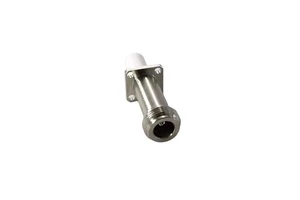 50ohm Antenna Wire Electrical Waterproof RF Coaxial N Type Female Jack 4 Holes Flange Connector With Exposed Insulator and Pin