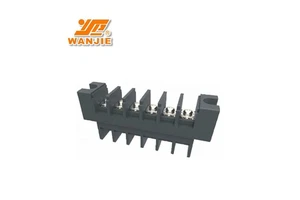 Double Line UL CUL Barrier Pitch 13mm High Voltage High Current Terminal Block