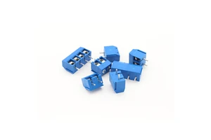 High-Temperature Resistant Brass PA66 5.0MM Pitch Screw-Type Terminal Block Connector AC2000V