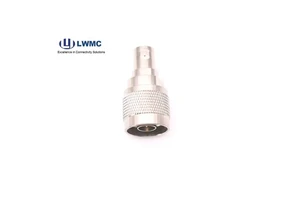 High Performance Coaxial Cable Connector ,N Male to BNC Female Coaxial Adapter
