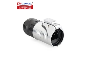 CNLINKO Ethernet Connector RJ45 Shielded signal Waterproof RJ45 Cat5 Connector