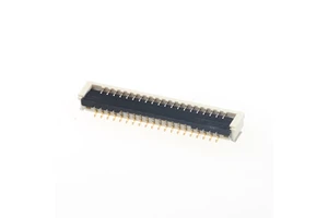 2.7H 1.0mm Pitch Front Plug Horizontal FPC Cable Connector 1.0mm Spacing Back Press Flip Type Connector for Flat Flex (FFC)