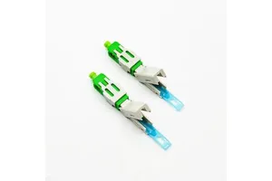 Hot sale optic fiber quick connector FTTH SC/APC single mode conector Ftth fiber optic SC fast connector