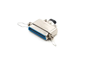 LECHUAN 57 Series SCSI D-Sub Connectors 14P 24P 36P 50P D-Ribbon Straight Connector Panel Receptacle Replaced Male Connector