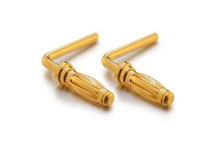 Custom Brass Banana Plug Audio PCB Connector