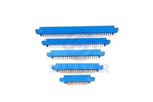 Blue Edge Connector Jamma Card Edge Connector 28 Pin Jamma Edge Arcade Cable Connector