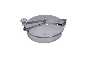 Sanitary Tank Manway for Food Storage Dairy Vessels Quick Release Sanitary Manhole