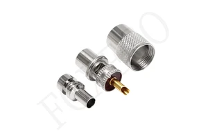 Industrial Grade Precision Sturdy RF Coaxial Connectors for Communication Equipment and Testing Instruments