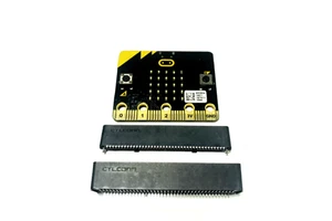 BBC Micro Bit Edge Card Slot Connector Connector 180 Degrees Straight Angle Pitch 1.27mm 40 Pin for Expansion Board SMT