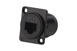 Rj45 Cat6 Keystone Jack Female Jack Tele Communications D Type Cat6 Connector Rj45 Panel Mount Keystone Jack Cat6