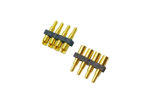 Custom Dimension 2.54mm 4P Current Pogo Pin Connector Backplane Connectors