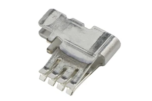 Stainless Steel Fiber Optic Connector - Loose Components for Optical Networks