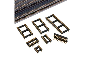 All-gold Round-hole IC Socket 8P/14P/16P/20P/24P/28P/40P