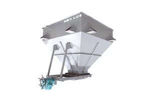 Large Capacity Mud Container Sludge Hopper For Waste Water Treatment