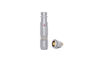 Mini Connector M7 M9 Circular Push Pull Connector Fgg Egg Audio Video Cable Connector