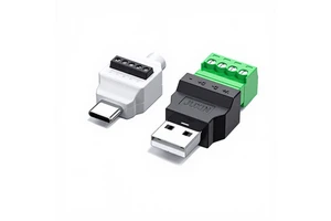 USB Type-C No-Solder Connector Kit 66W Fast Charging Data Cable DIY Accessories No Soldering Tools Required 3A High Current