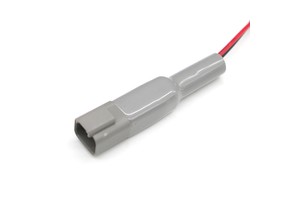 LIZONE DT2P-BT/DT2S-BT DT Series 2-Pin Copper Automotive Adapter Waterproof PVC Boot Rubber Casing Wire Connections