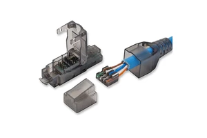 Linkwylan LW-P117-C6U RJ45 Cat.6 UTP Modular Plug Nickel Gold-Plated Contacts Tool-free Connection Ethernet Connector