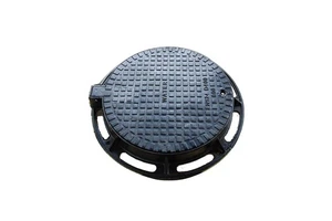 EN124 C250 810*75mm Round Cast Iron Sanitary Sewer Manhole Cover and Frame