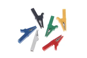4mm Male Banana Plug Connector OOTDTY 6 Pcs 6 Colors Hardware
