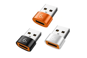 Usb C Connector Female to Usb Male Micro Usb Otg Adapter Adapter Type a Power Charger Cable Connector