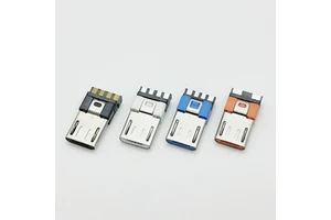 Colorful Customized Data Transfer USB Connectors Micro V8 Charging Connector