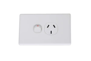 Customized Logo Brand USB A & C 250V 10A Slimline Double Wall Electrical Socket Australia