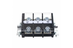 TR Series M3 600V 200A Fixed Terminal Blocks with Plate Screw Terminals for High Voltage Applications