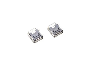 Patch Micro Female Connector SMT Mini Usb Connector