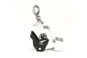 Optical Fiber and Power Cable Connectors with Hook Clamps