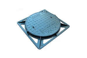 Wholesale Durable Cast Iron Manhole Cover Easy Maintenance High Load-Bearing Manhole Cover