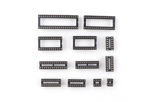 2.54 mm Integrated Circuit/Chip/Microcontroller IC Socket Hole Test Socket Base 6/8/14/32/40 PIN for Development Boards Kits