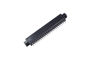 LECHUAN 44/56/86/100 Pin Gold Finger Dual Row Straight Card Edge 3.96 mm Pitch Nylon Housing Copper PCB Board Socket Slot Holes