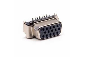 DB15 D-SUB Pin Male Female PCB Connector With Set Screw Right Angle 2 Rows Plug Socket Adapter Converter P
