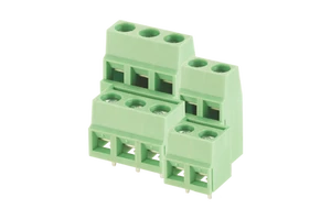 Wanjie WJA508-5.08 300V 12A 1.5mm Pitch 5.08mm Copper/PA66 PCB Terminal Block 2X2P 2X3P Connector CUL CE ROHS Certified