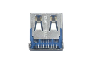 9 Pin Harpoon Shape USB a 180 Degree Type 3.0 DIP Female USB Connector