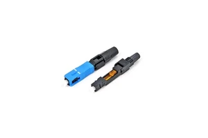SC APC UPC Fiber Optic Quick Connectors SC5501 Fiber Reusable Connectors Adapter Embedded 55mm Single Mode Fiber Fast Connector