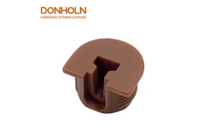 SS5040 Shelf Supports Cabinet Wood Fastener 2 In 1 Furniture Connectors Furniture Connecting Cam Fittings