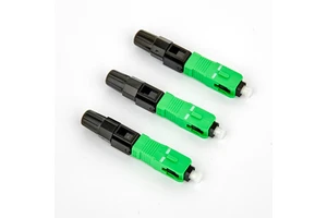 Fast Connectors SC/APC Optical Fiber Quick Assembly Indoor WiFi Network Fiber Optic Connectors