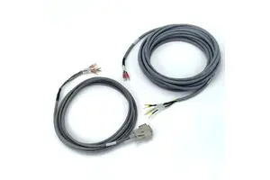 Customized D-Sub Connectors Cable Assembly PVC Metallic Shell Multicore Industrial Equipment Internal Unit Application
